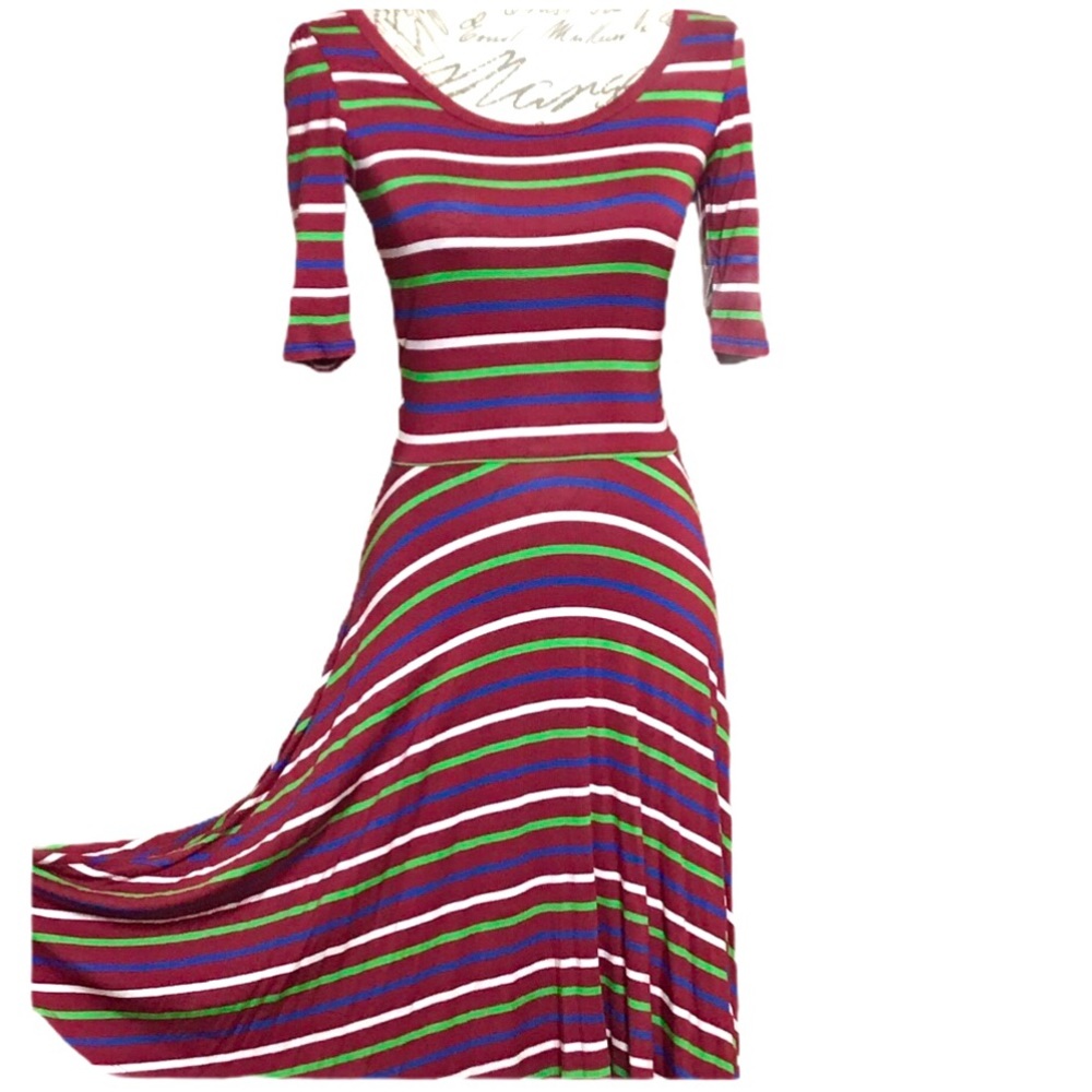 XXS Lularoe NIcole Swing Dress